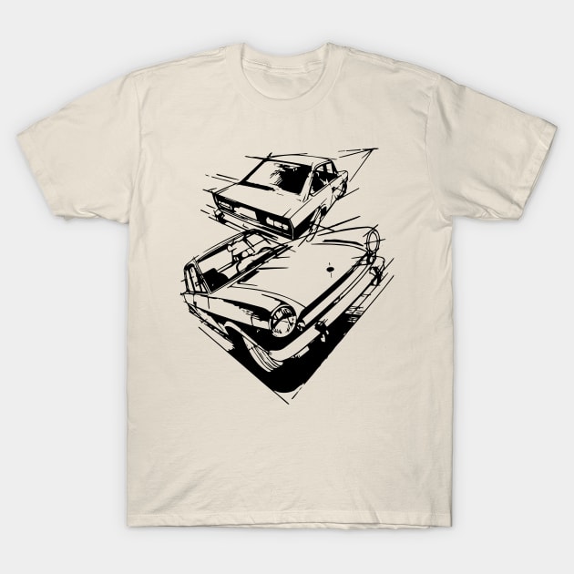 124 Sport Coupe T-Shirt by Widmore